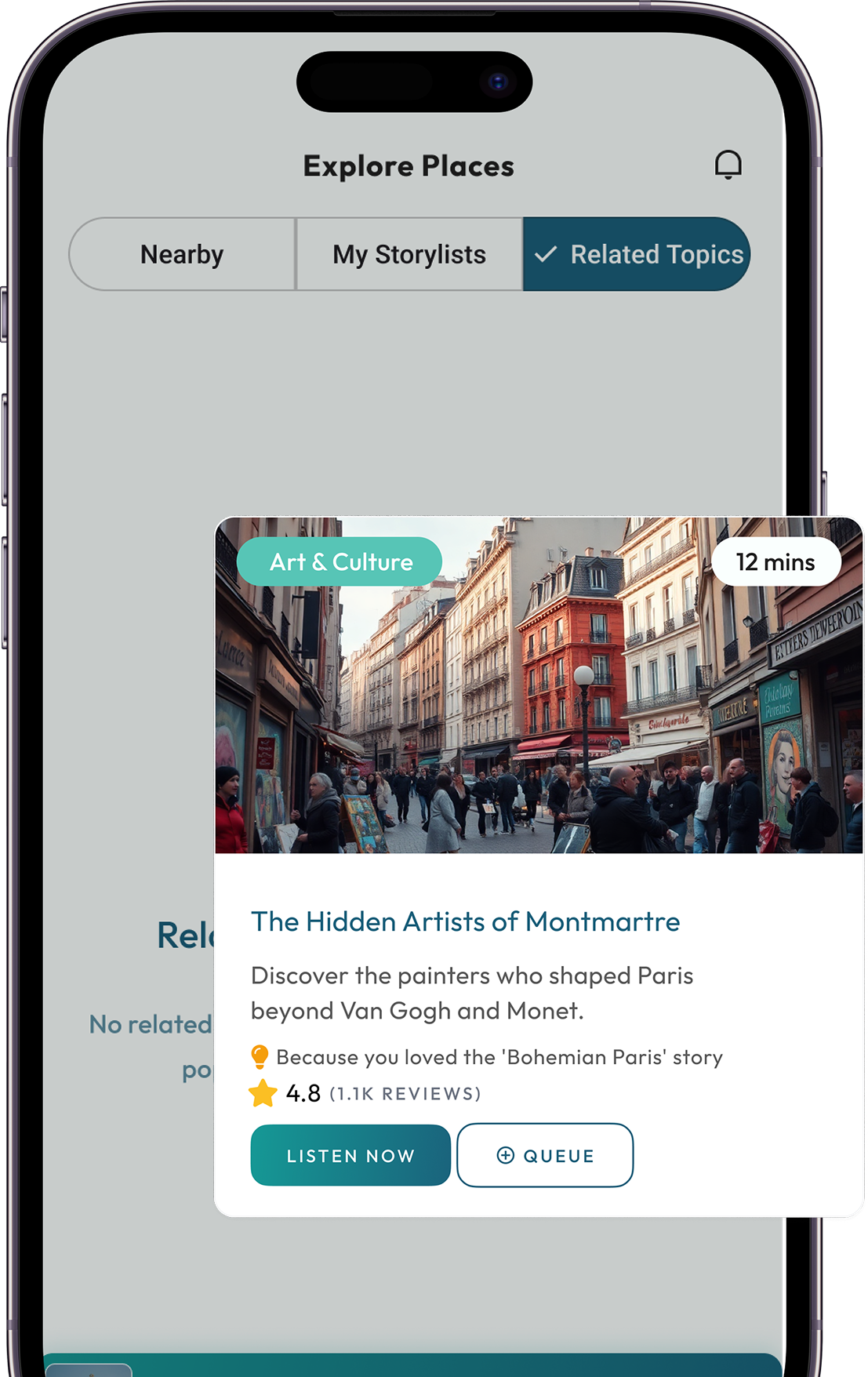 Gamana – Expand Your Exploration with Curated Topics Explore curated travel topics and personalized stories with the Gamana travel guide app